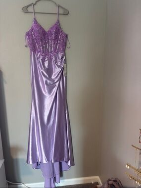 Stacees custom made prom dress